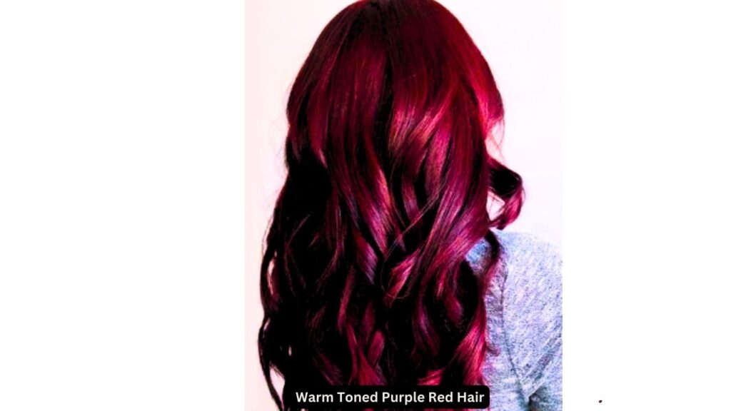 Warm Toned Purple Red Hair